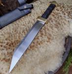 Personalized Viking Hunting Seax Knife Replica