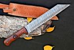 Custom 16" Viking Seax Knife - Hand Forged