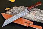 Custom 16" Viking Seax Knife - Hand Forged