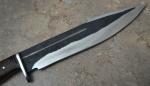 Custom Viking Style Seax Knife with Rail Track Design