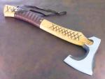 Personalized Carbon Steel Viking Bearded Throwing Axe