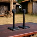 Viking Helmet Display Stands - Set of 2