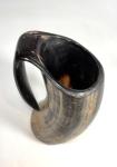Vintage 7-Inch Viking Ox Horn Drinking Mug
