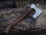 Dragon Axe Viking Tomahawk with Carbon Steel Blade