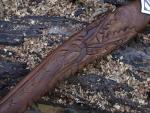 Dragon Axe Viking Tomahawk with Carbon Steel Blade