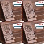 Personalized Viking Desk Organizer - Unique Gift for Him