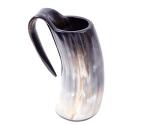 Large Handmade Viking Horn Mug for Mead & Beer