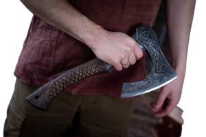 22" Norse Viking Axe - Perfect Gift & Tool