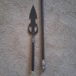 Dragon Spear Bud K Spartan Viking LARP Weapon