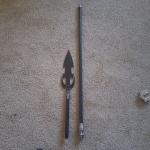 Dragon Spear Bud K Spartan Viking LARP Weapon