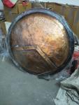 Antique Copper Spartan Shield Replica - King Leonidas