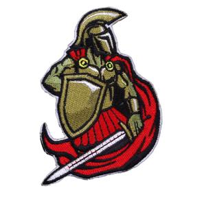 Spartan Knight Embroidered Iron-on Patch for Vikings