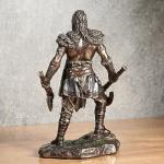 Viking Twin Axes Warrior Resin Sculpture