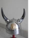 Viking Horned Spartan Helmet for Costume Fun
