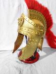 Viking Style King Leonidas Brass Armor Helmet