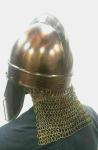 Viking Chainmail Helmet Warrior Armor Gift