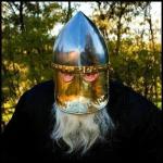 Viking Corinthian Steel Helmet for Knights