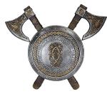 Viking Warrior Coat of Arms Shield Wall Decor