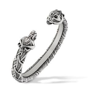 Viking Berserker Bracelet – Adjustable Metal Cuff