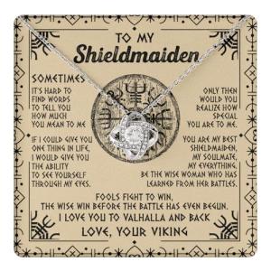 Shieldmaiden Necklace for Your Viking Love