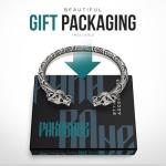 Viking Berserker Bracelet – Adjustable Metal Cuff