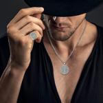 Viking Necklace with Yggdrasil Tree and Runes