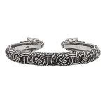 Viking Adjustable Pewter Bracelet with Freyja's Cats