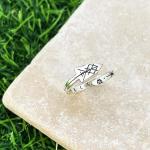 Sterling Silver Norse Viking Ring for Women