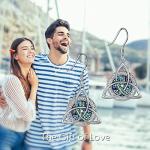 Celtic Knot Earrings in Sterling Silver for Women