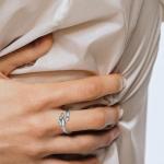 Sterling Silver Norse Viking Ring for Women