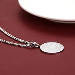 Viking Compass Pendant Necklace for Men