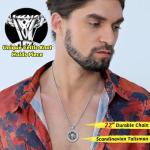 FaithHeart Stainless Steel Viking Wolf Necklace