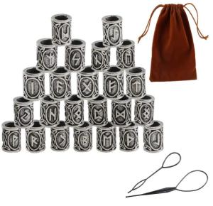 Viking Runes Jewelry Set: 27 Piece Collection