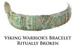 Viking Warrior Woman Bracelet Pendant Necklace