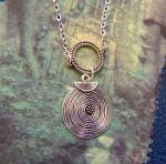 Norse Silver Viking Pendant Necklace for Men