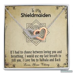 Viking Shieldmaiden Necklace for Your Wife