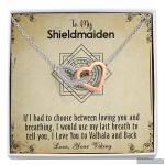 Viking Shieldmaiden Necklace for Your Wife