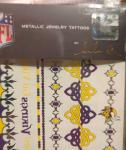 Minnesota Vikings Metallic Foil Temporary Tattoos
