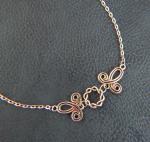 Silver Knot Necklace for Viking Shield Maidens