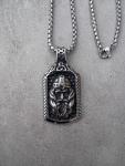Viking Warrior Necklace in Stainless Steel