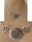 Viking Silver Knot Necklace - Nordic Jewelry