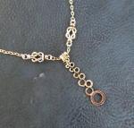 Viking Silver Knot Pendant Necklace for Shield Maidens