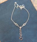 Viking Silver Knot Pendant Necklace for Shield Maidens