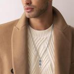 Viking Wolf Urn Necklace for Ashes in Silver