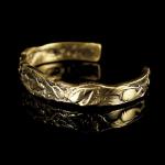 Scandinavian Wolves Brass Cuff Bracelet for All