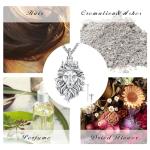 Lion Head Urn Pendant Necklace for Pet Ashes