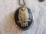 Owl Pendant Necklace for Viking Festival Style