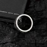 Celtic Knot Wolf Ring with Trinity Design