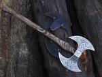 24” Viking Double-Headed Axe for Norse Style