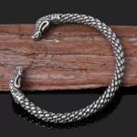 Ragnar Viking Bracelet with Nordic Dragon Design